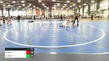120 lbs Rr Rnd 1 - Cameron Kiser, Team Shutt Wrestling Prep vs Ethan Asher, Terps Pit Bull W.A.