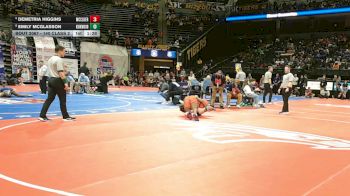 140 Class 2 lbs Champ. Round 1 - Demetria Higgins, McCluer vs Emily McGlasson, Kirkwood