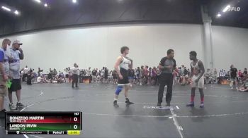 157 lbs Round 3 (6 Team) - Donzeoo Martin, Team 478 vs Landon Irvin, Bandits