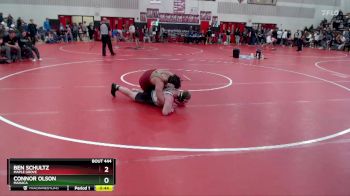 215 lbs Cons. Round 4 - Ben Schultz, Maple Grove vs Connor Olson, MAHACA