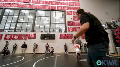 66 lbs Consi Of 8 #2 - Axle Hatcher, Redskins Wrestling Club vs Zane Kenney, Yukon Wrestling Academy