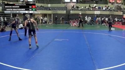 80 lbs Round 5 - Austin Krautkramer, Weigh-In Club vs Bruchs Wegner, Weigh-In Club