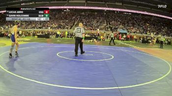 D1-138 lbs Champ. Round 1 - Gavin Holcombe, Salem HS vs Lucas Abro, Utica HS