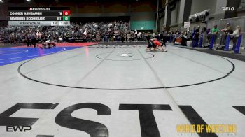 182 lbs Round Of 16 - Conner Ashbaugh, Turlock Wrestling vs Maximus Rodriguez, Hot Shots Wrestling