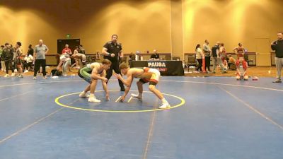 144 lbs 3rd Place Match - Thomas Bencho vs Dominic Butera, Knights RTC