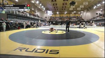 106 lbs Consi Of 8 #1 - Lane Gowl, Archbishop Spalding vs Mateo Montanero, Belmont Hill School