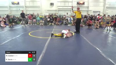 60 lbs Pools - Max Golden, Olympia National vs River Davis, WV Wild 2