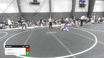 109 lbs Round Of 16 - Elijah Jones, Independent vs James Edmonds, Ascend Wrestling Academy