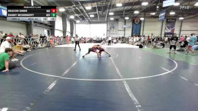 105 lbs Rr Rnd 3 - Deacon Gibbs, Indiana Outlaws Gold vs Danny McDermott, Revival Orange