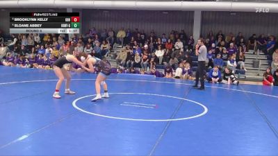 125 lbs Round 6 - Brooklynn Kelly, Great Bend HS vs Sloane Abbey, Kearney