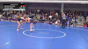 125 lbs Round 6 - Brooklynn Kelly, Great Bend HS vs Sloane Abbey, Kearney