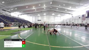 138 lbs Consolation - Cash Andrade, Coachella Valley WC vs Gabriel Serros, Volcano Vista Hawks