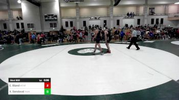 132 lbs Consi Of 8 #2 - Xavier Sandoval, Taunton vs Elijah Bland, Mt. Hope