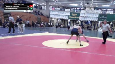 157 lbs Champ. Round 3 - Vaughn Strobel, Casteel vs Kyson Kroeger, Granite Hills