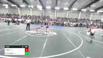 82 lbs Final - Isaiah Baca, Juggernaut WC vs Brighton Crandell, Mogollon