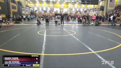 63 lbs Semifinal - Mason Thome, Immortal Athletics WC vs Calvin Hughes, Moen Wrestling Academy