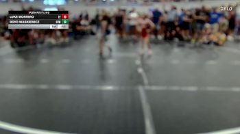 64 lbs Quarterfinal - Boyd Waskiewicz, Longwood Wrestling Club vs Luke Montero, Eagle Empire
