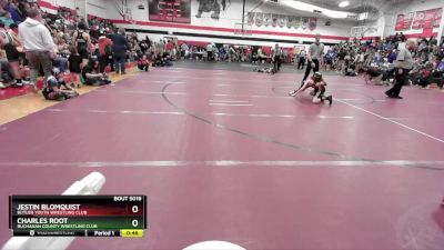 80 lbs Cons. Round 1 - Jestin Blomquist, Butler Youth Wrestling Club vs Charles Root, Buchanan County Wrestling Club