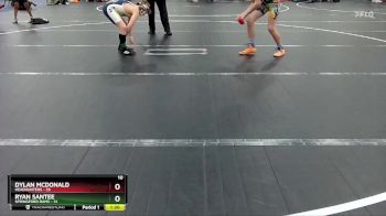 110 lbs Placement (4 Team) - Dylan McDonald, Headhunters vs Ryan Santee, Springford Rams