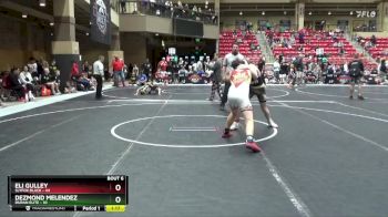 145 lbs Round 2 (6 Team) - Eli Gulley, SlyFox Black vs Dezmond Melendez, Duran Elite