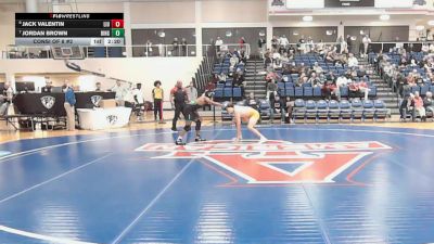 165 lbs Consi Of 8 #2 - Jack Valentin, LIU vs Jordan Brown, Binghamton