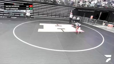 5A 100 lbs Cons. Round 1 - Brynn Kiphibane, East vs Suzy Gonzalez, Kearns