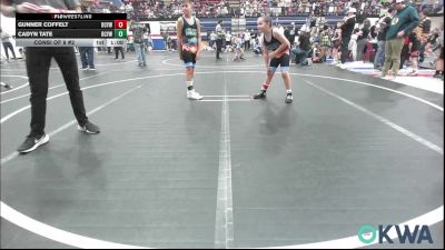 90 lbs Consolation - Gunner Coffelt, Bridge Creek Youth Wrestling vs Cadyn Tate, Bridge Creek Youth Wrestling