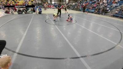55 lbs Cons. Round 3 - Traesyn Anglin, Individual vs Boje Hoon, Sidney Wrestling Club