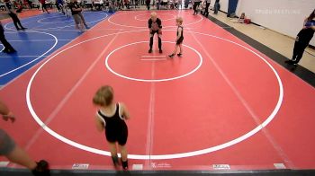 60 lbs Consi Of 8 #2 - Kohen Martin, Claremore Wrestling Club vs Claire Prest, Claremore Wrestling Club