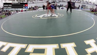 95 lbs Serah Yogi, Hawaii vs Lilly Lundy, Colorado