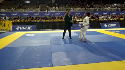Rhyane Camylle Alves De Oliveira vs Anabella Sarai Rosser 2026 Pan Kids Jiu-Jitsu IBJJF Championship