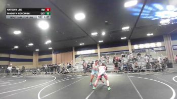 136 lbs Round Of 16 - Katelyn Lee, Paw vs Madilyn Koscinski, Castro Valley WC