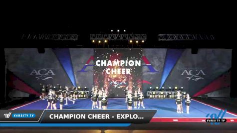 Champion Cheer - Explosion [2022 L2.1 Junior - PREP Day 2] 2022 ACA Fort Worth Grand Nationals DI/DII