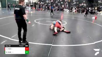 106 lbs Round 3 - Zach Held, Wrestling Factory vs Brahm Kreb, Thunder Wrestling Club