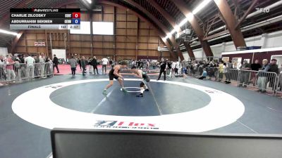 190B lbs Final - Charlie Zilcosky, Central Toronto Wrestling/harbord Collegiate vs Abdurrahim Sekmen, Germany