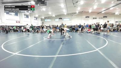 153 lbs Round Robin 3 - Aaydin King, Patriot USA Wrestling Club - HS vs Connor Sellars, Wiggle Worms