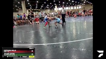 75 lbs Round 1 (6 Team) - Aviyahn Mills, RWA vs Syler Sayne, East TN Bomb Squad