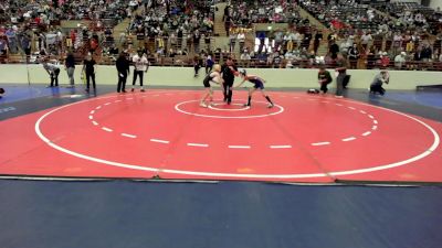 70 lbs Round Of 16 - Benton Bassett III, Morris Fitness Wrestling Club vs Joshua Rannick, Grizzly Wrestling Club