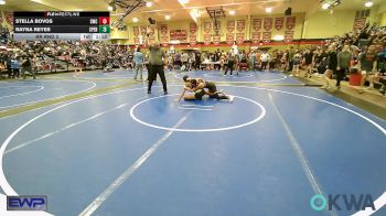 97-102 lbs Rr Rnd 3 - Stella Bovos, Salina Wrestling Club vs Rayna Reyes, Sperry Wrestling Club