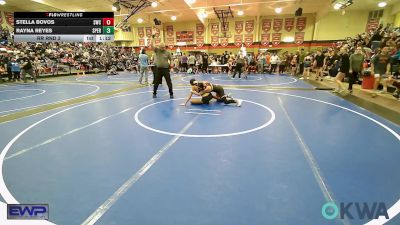 97-102 lbs Rr Rnd 3 - Stella Bovos, Salina Wrestling Club vs Rayna Reyes, Sperry Wrestling Club