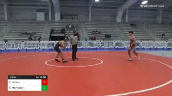 126 lbs Prelims - Ryan Luna, CA vs Art Martinez, GA