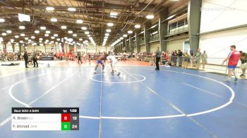 182 lbs Rr Rnd 1 - Rylan Breen, Illinois Cornstars Gold vs Farzad Ahmad, Journeyman Wrestling Club