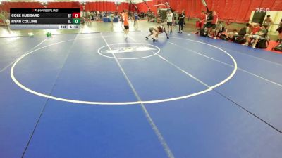 150 lbs Round 1 (8 Team) - Ryan Collins, Albert Lea Area vs Cole Hubbard, Batavia A