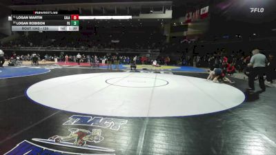 120 lbs Champ. Round 1 - Logan Martin, Calaveras vs Logan Robison, Pleasant Grove