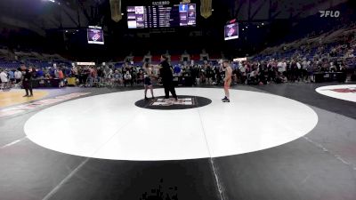 100 lbs Cons 4 - Kaiden Belinsky, IA vs Kacen Jones, UT