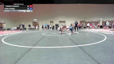 126 lbs Cons. Semis - Bowen Pearson, OK vs Ross Powell, OK