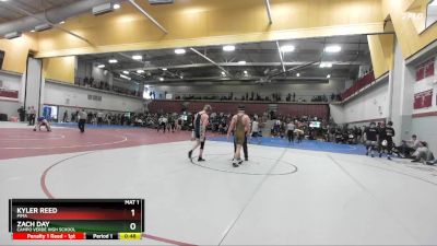 126 lbs Cons. Round 3 - Kyler Reed, Pima vs Zach Day, Campo Verde High School