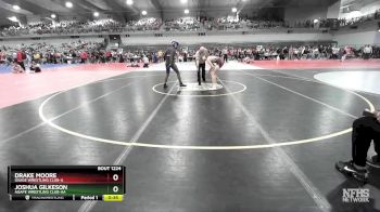 120 lbs Cons. Round 2 - Drake Moore, Osage Wrestling Club-A  vs Joshua Gilkeson, Agape Wrestling Club-AA