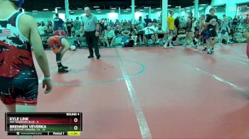 92 lbs Round 4 (6 Team) - Evan Restivo, U2 Upstate Uprising 2.0 vs Joey Canova, Mat Warriors Blue