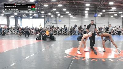 100 lbs Round 1 (9am Saturday) - Jacobi Robbins, Michigan S.W.A.T. vs Aiden Garcia, Rough House W.C.